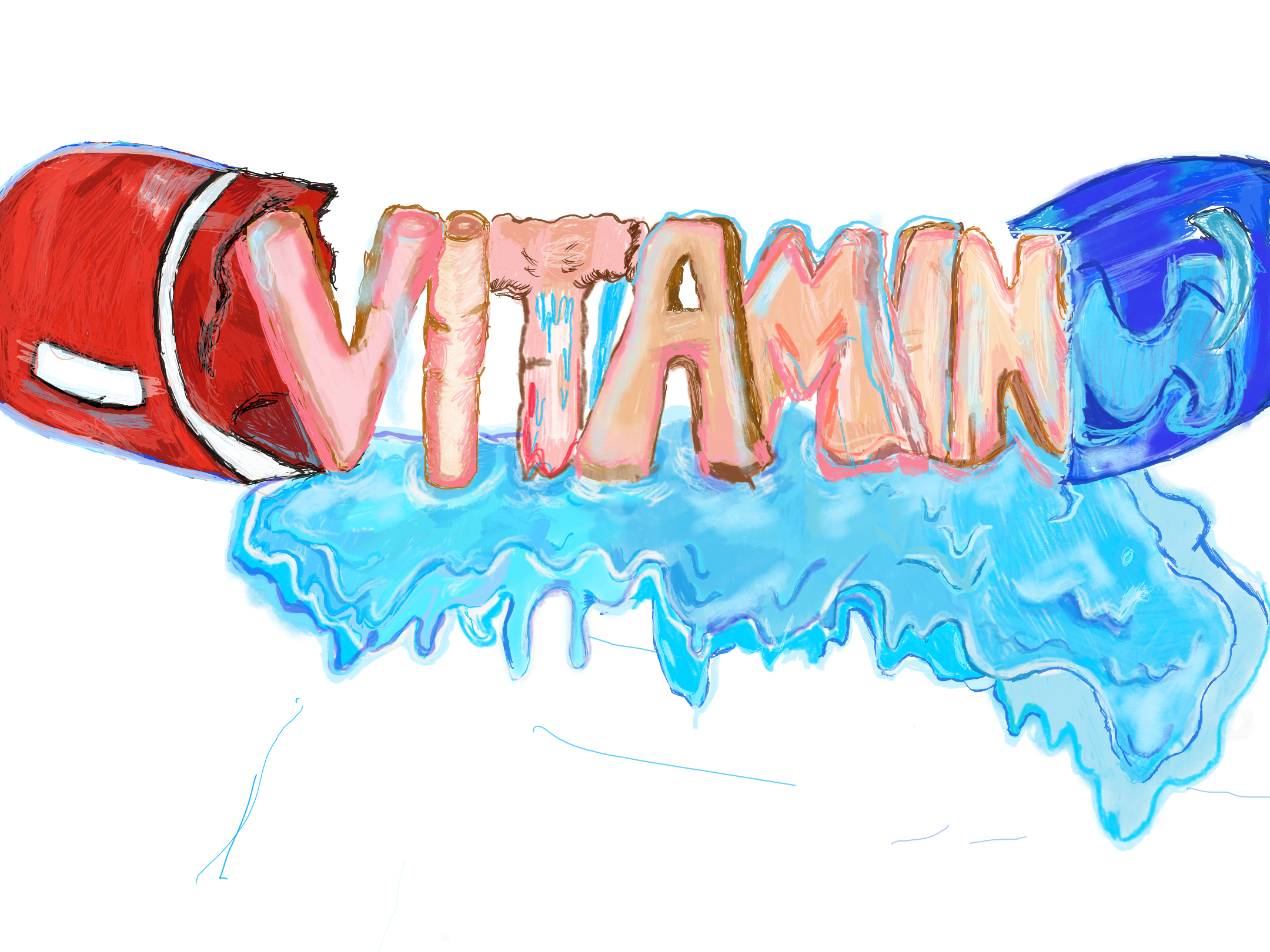 Vitamins | Macadellic Sticker