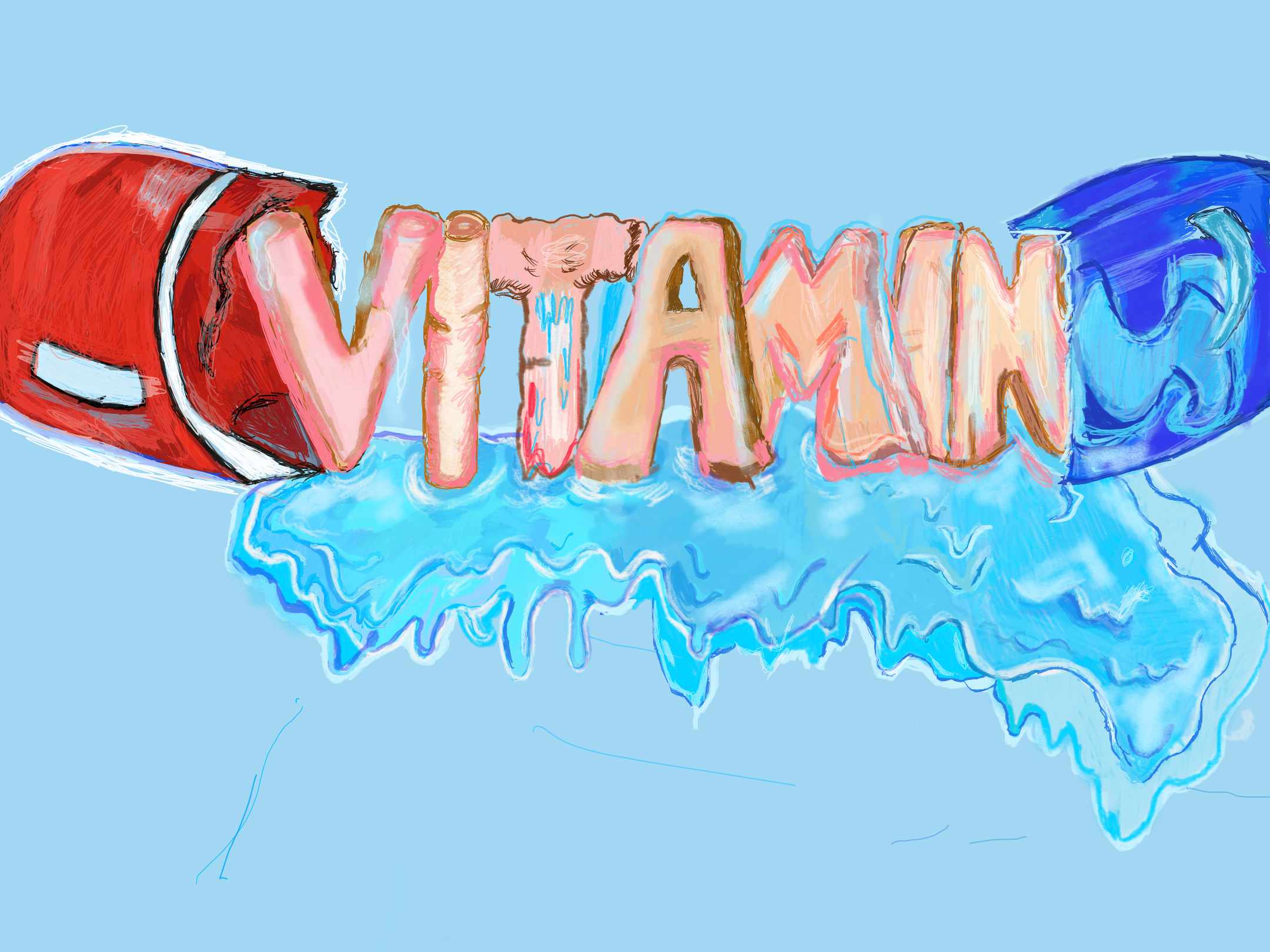 Vitamins | Macadellic Sticker